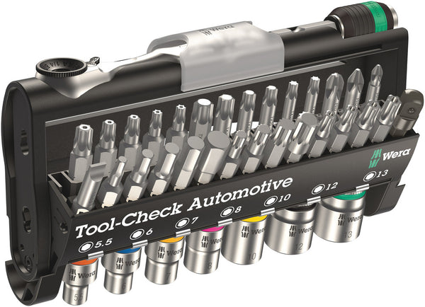 Wera 05200995001 Tool-Check Automotive 1, 38 pieces