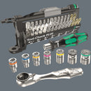 Wera 05150150001 9750 Foam insert Kraftform Kompakt and Tool-Check PLUS set 1, 57 pieces