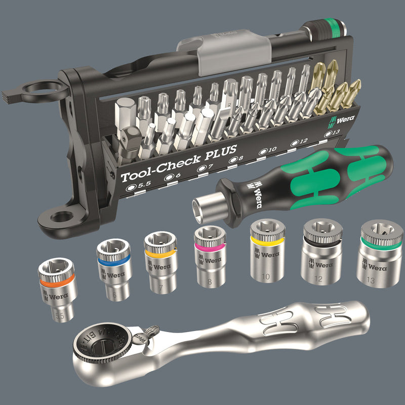 Wera 05150150001 9750 Foam insert Kraftform Kompakt and Tool-Check PLUS set 1, 57 pieces