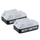 2 x Makita BL1815G 18v G-Series 1.5ah Lithium Ion Battery HP457D DF457D