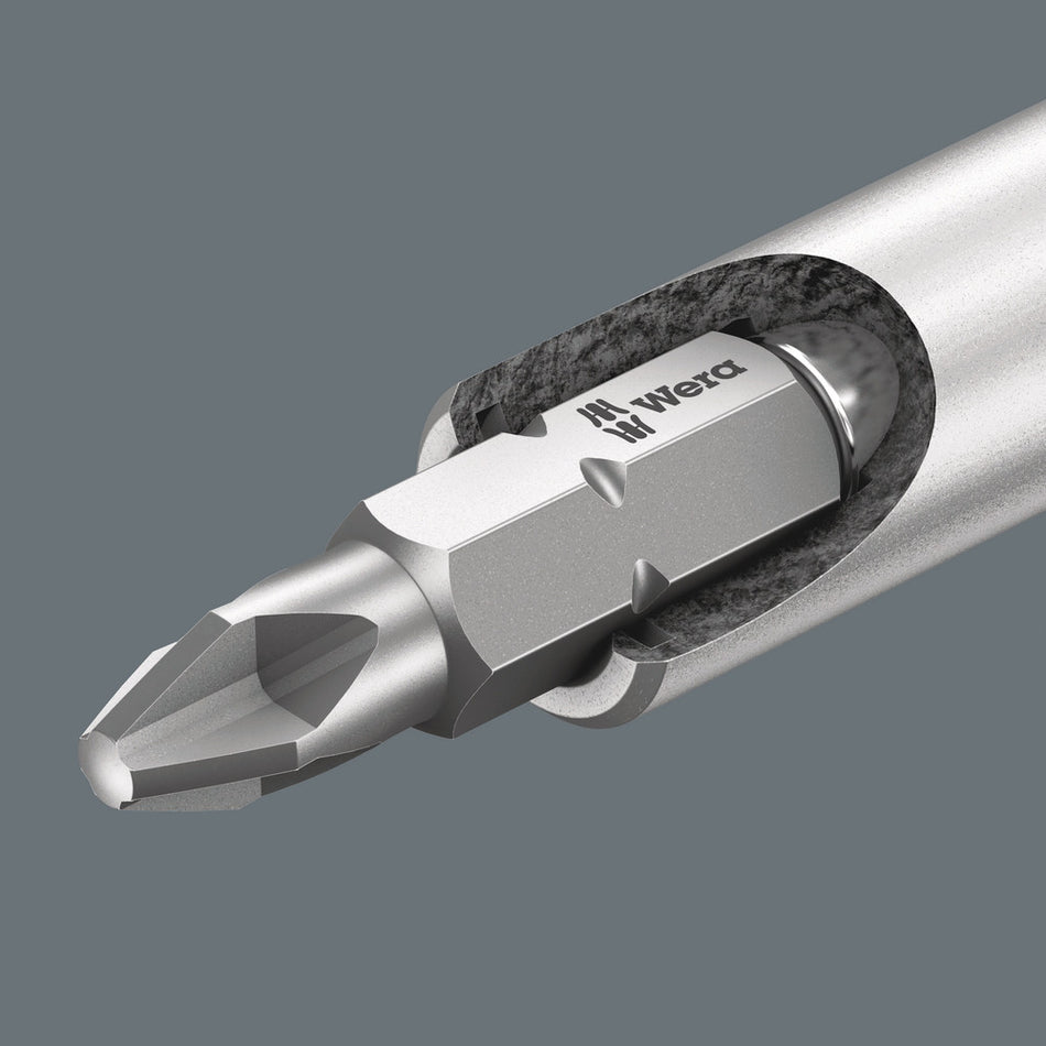 Wera 05073401001 893/4/1 K SB Universal Bit Holder, 1/4" x 50 mm