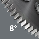 Wera 05073661002 Kraftform Kompakt 27 RA 2 SB, 6 pieces