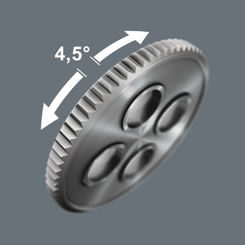 Wera 05023470001 Kraftform Kompakt 400 RA Set 2, 9 pieces