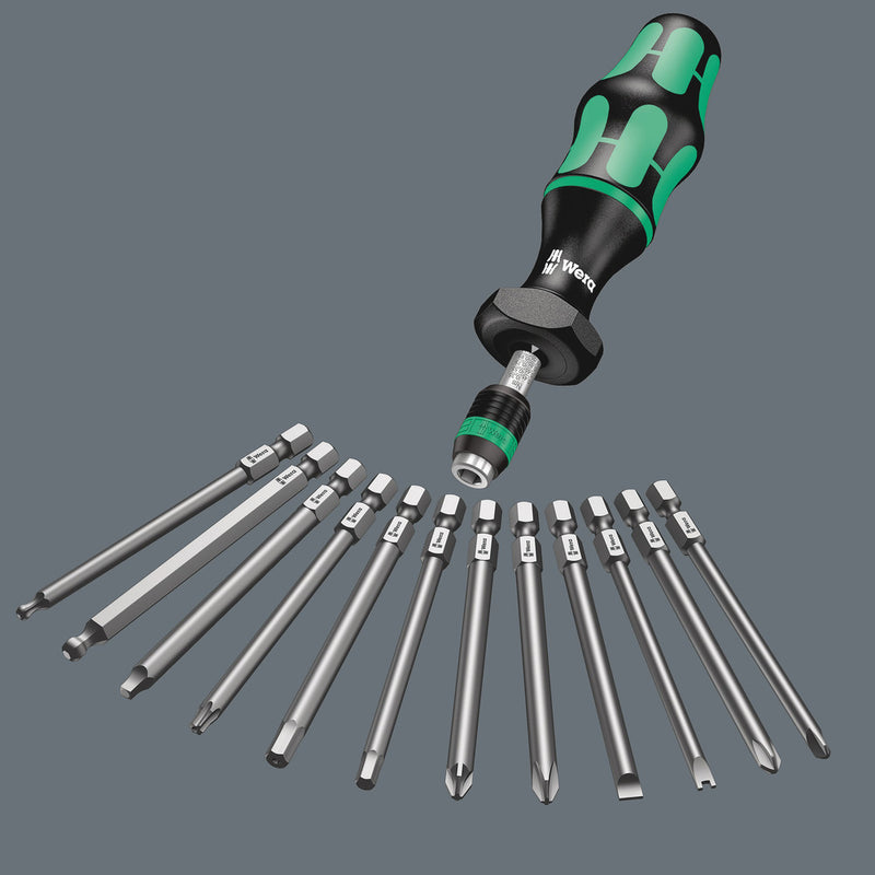 Wera 05059293001 Kraftform Kompakt 60 Torque 1.2 - 3.0 Nm, 17 pieces