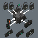 Wera 05004357001 Wera  2go 2 XL Tool Container, 2 pieces