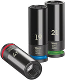 Wera 05004595001 Wheel Impaktor C Set 1 Socket set, 1/2" drive, 3 pieces