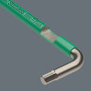 Wera 05022850001 3950 SPKL Multicolour Imperial L-keys, imperial, stainless, 5/64" x 101 mm