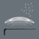 Wera 05022086001 950/9 Hex-Plus 6 L-key set, metric, BlackLaser, 9 pieces