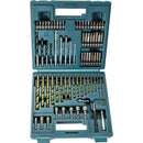 Makita B-49373 75 Piece Screwdriver & Drill Bit Set - Masonry HSS Wood Drills