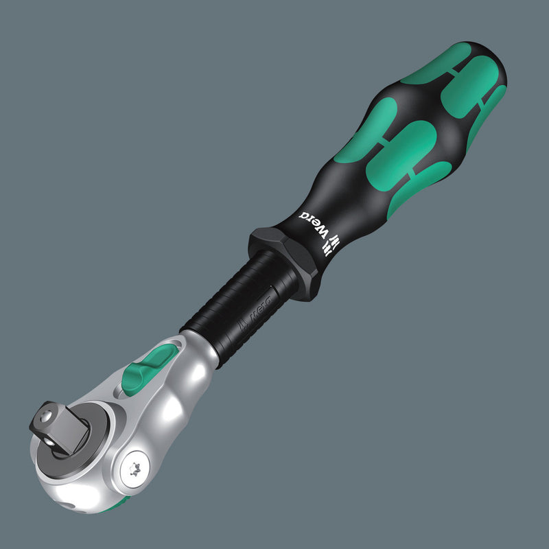 Wera 05004016001 8100 SA 6 Zyklop Speed Ratchet Set, 1/4" drive, metric, 28 pieces